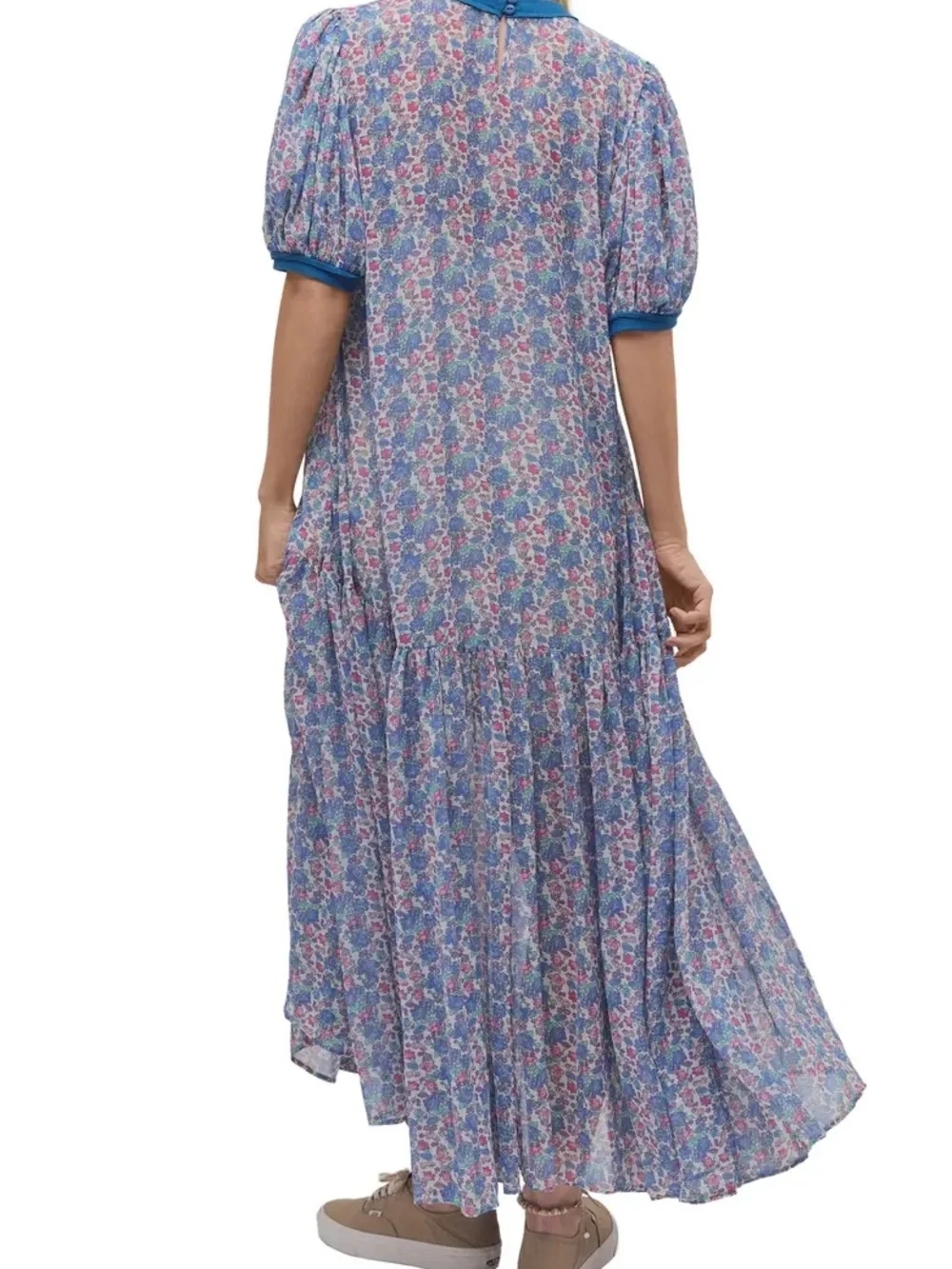 Free People Courtside Crush Floral Maxi Dress